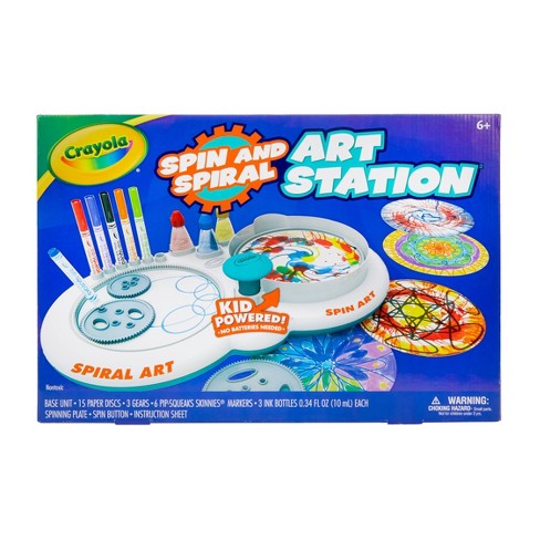 Crayola Spin & Spiral Art Station Activity Kit : Target