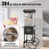 VEVOR Popcorn Maker with Cart, 850W Popcorn Popper Machine, 8 Oz Kettle Makes 48 Cups per Batch, Popcorn Maker Equipped with Tempered Glass - 4 of 4