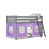 Max & Lily Twin over Twin Low Bunk with Curtains - 2 of 4