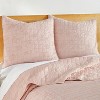 Bowie Blush Euro Sham Set of 2 - Levtex Home - 2 of 3