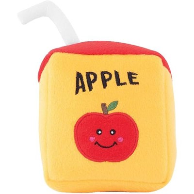 ZippyPaws - NomNomz Plush Squeaker Dog Toy for The Foodie Pup - Juicebox
