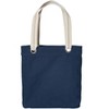 Reusable Tote Handbag Spacious And Durable Canvas Heavy Duty Tote Bag With Interior Pocket - 2 of 4