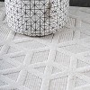 Talaia Neutral Geometric Indoor/Outdoor Area Rug - JONATHAN Y - 4 of 4