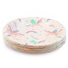 20ct 6.3" All Over Unicorn Snack Plates - 2 of 3