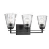 Z-Lite Lyna 3 - Light Vanity in  Matte Black - image 3 of 4