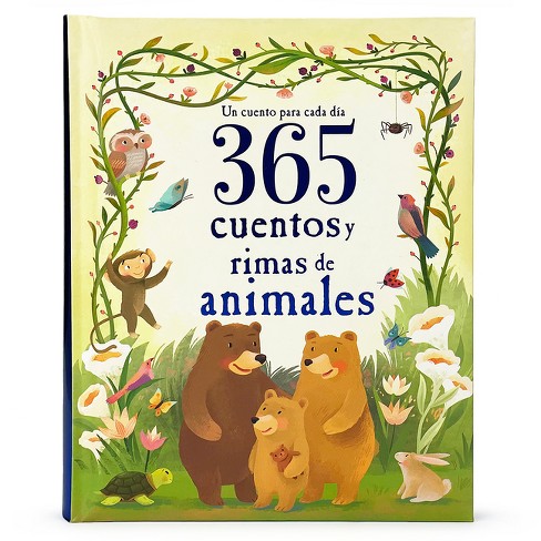 365 Cuentos Y Rimas De Animales - By Parragon Books (hardcover) : Target