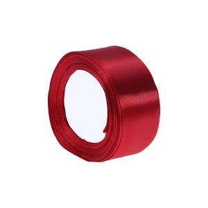 Unique Bargains Ribbons for Crafts Wide Satin Grosgrain for Wreaths & Crafts Polyester 866.14"x1.57" 1Pc - 1 of 4