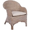 Antonia Accent Chair W/ Cushion - ACH6504 - White/Grey White Wash - Safavieh - 3 of 4