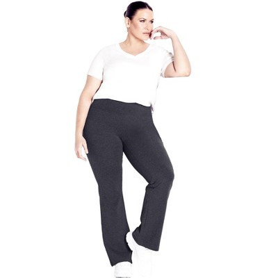 Avenue Women's Plus Size Tall Bootleg Legging