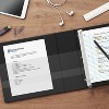 Staples Heavy Duty 5" 3-Ring Non-View Binder Black (24663) 82674 - 4 of 4