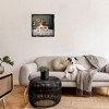 Stupell Industries Chicken & Egg Dinner Floating Frame Canvas Art, Black, 25" x 25" - 3 of 4
