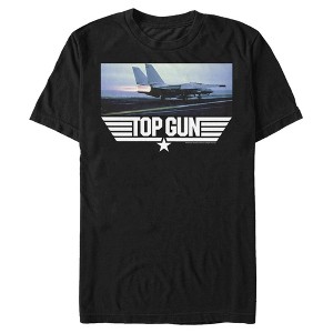 Men's Top Gun Fighter Jet Ready for Takeoff T-Shirt - 1 of 4