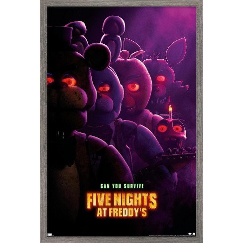 Five Nights at Freddy's - Nightmare Chica Wall Poster, 14.725 x 22.375,  Framed 
