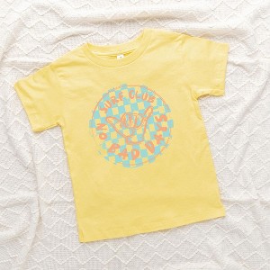 The Juniper Shop Surf Club Checkered Toddler Short Sleeve Tee - 1 of 2