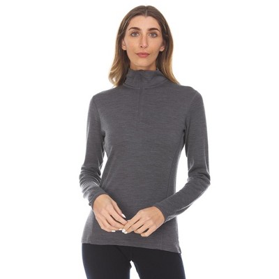 Minus33 Merino Wool Midweight - Sequoia Women's 1/4 Zip 100% Merino ...