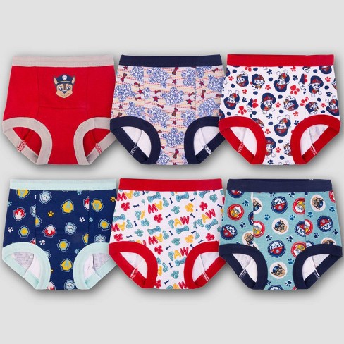 Toddler Paw Patrol 6pk Training Underwear - 2t-3t : Target