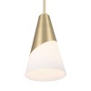 Crystorama Lighting Tori 1 - Light Pendant in  Vibrant Gold - 3 of 3