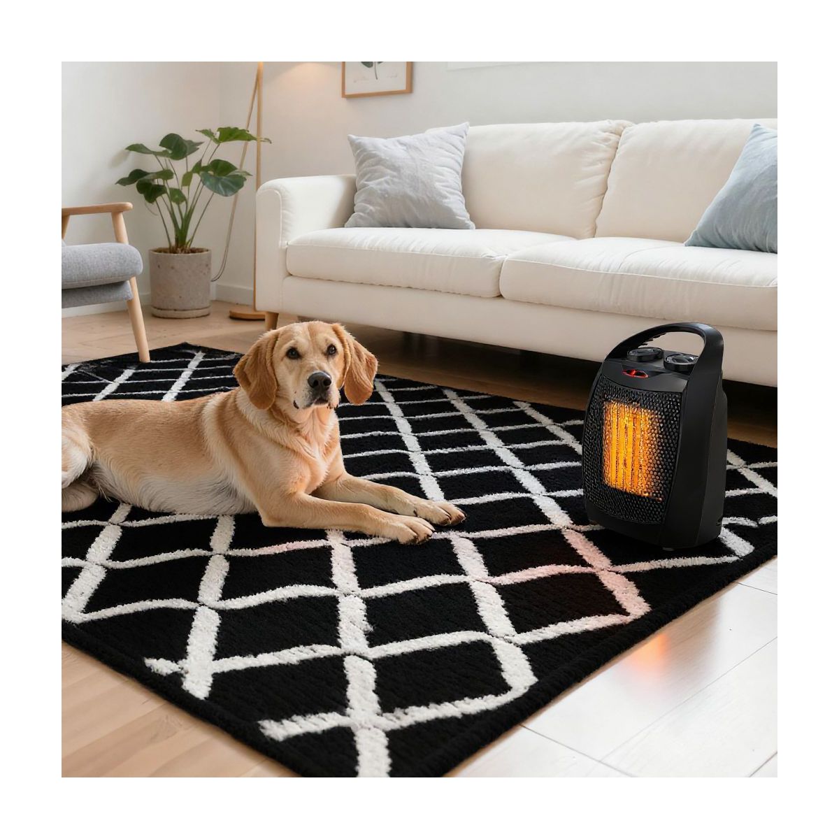 Small Space Heater,Portable Space Heater,with Overheat & Tip-Over Protection Office Room Desk Indoor Use - thumbnail 5