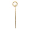 Black Bow Jewelry 14k Yellow Gold Engravable Heart Disc Charm or Pendant, 22mm - 2 of 4