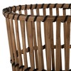 Plant Stand Set Of 3 (11” 13” 15")Indoor Bamboo Footed Shelf Corner Plants Flower Holders Outdoor Plant Holder Stands - 4 of 4