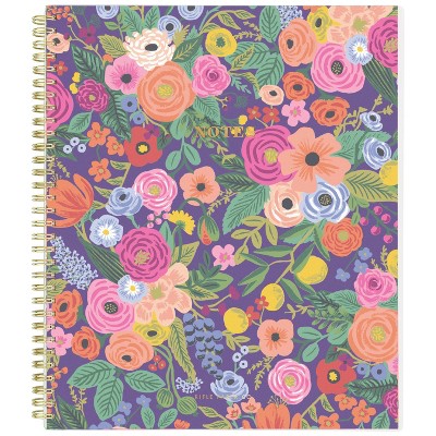 Spiral Subject Notebook Frosted Poly Garden Party - Rifle Paper Co. for Cambridge