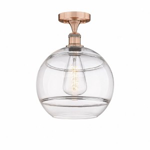 Rochester - 1 Light Semi-Flush Mount In Industrial Style-13.5 Inches Tall and 12 Inches Wide - 1 of 1