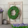 Northlight Green Moss and Twig Artificial Spring Wreath, 12-Inch - image 2 of 3