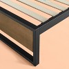 Suzanne Platform Bed Frame without Headboard Black - Zinus - image 4 of 4