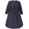 Hudson Baby Infant Premium Quilted Long Sleeve Sleeping Bag and Wearable Blanket, Metallic Stars - 3 of 3