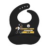 BabyFanatic Officially Licensed Unisex Silicone Baby Bib - NFL Pittsburgh Steelers - 2 of 3