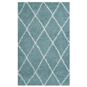 Modway Toryn Diamond Lattice 5x8 Shag Area Rug - 1 of 4