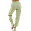 Derek Heart Woman's High Rise Fleece Jogger Pants - 3 of 4