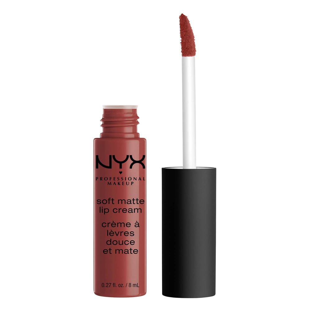 Photos - Lipstick & Lip Gloss NYX Professional Makeup Soft Matte Lip Cream Lightweight Liquid Lipstick - Rome - 0.27 fl oz 