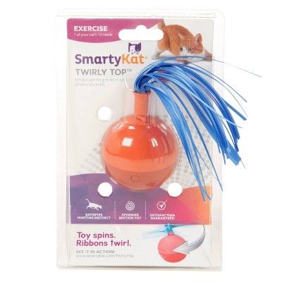 SmartyKat Twirly Top Electronic Motion Cat Toy