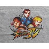 Street Fighter 4 Ryu, Chun-Li, & Ken Youth Boys Athletic Heather Gray T-Shirt - 2 of 2
