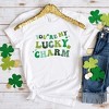 Simply Sage Market Women's You're My Lucky Charm Plaid Short Sleeve Graphic Tee - 3 of 4