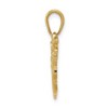 Black Bow Jewelry 14k Yellow Gold Polished Golf Bag Charm - 2 of 4