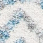 ivory/turquoise
