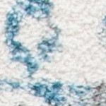 ivory/turquoise
