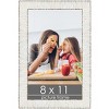 PosterPalooza | Photo Size Ornate White Picture Frame - UV Acrylic, Foam Board Backing, Hanging Hardware - 2 of 4