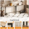VINGLI 2-piece Set Triamine + Iron 200 * 15 * 79cm with Power Strip Foyer Table - 4 of 4