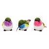 Transpac Medium Resin Hummingbird Figurines Set of 3 Home Decorations Spring - 2 of 3