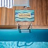 Stupell Industries Coastal Waves Welcome Printed Outdoor Door Mat, design by Emily Cromwell, 18"x30" - 4 of 4