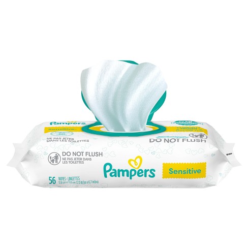 Pampers Sensitive Baby Wipes - 18ct