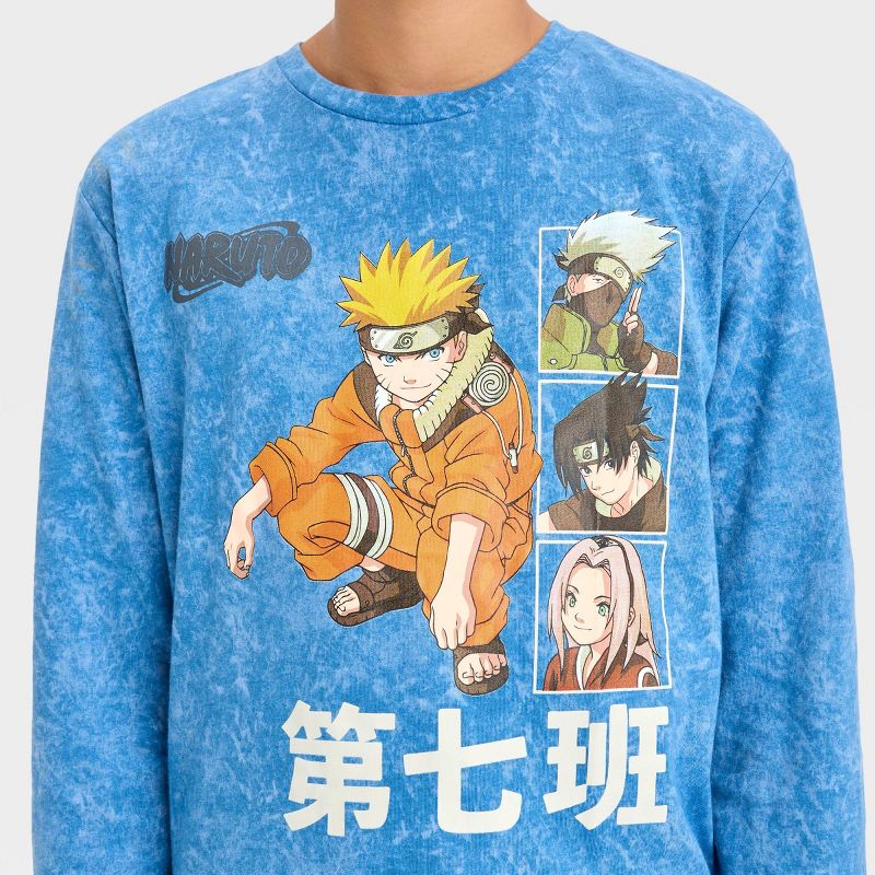Boys&#39; Naruto Long Sleeve Graphic T-Shirt - art class&#8482; Blue, 2 of 4