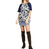 Women's Camo & Striped Top - umgee - 4 of 4