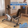 Yosuda Recumbent Exercise Bike for Senior for Home with 350lbs Capacity - 3 of 4