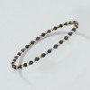 Ross-Simons 6.00-7.00 ct. t.w. Sapphire and 10kt Yellow Gold Bead Stretch Bracelet - 3 of 4