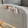Modern Accent Chair High Backrest Lounge Chair Armchairs Rocking Chair - 4 of 4