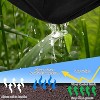 4x250ft Polypropylene Weed Barrier Landscape Fabric, 1.8 oz High Permeability Weed Control Fabric for Flower Bed, Driveway Fabric and Ground Cover - 3 of 4